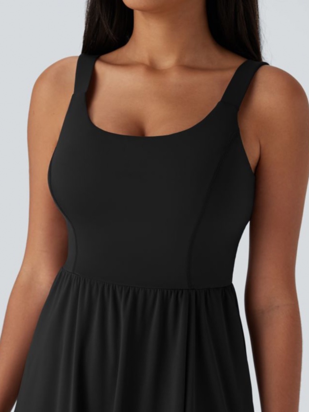 Halara SoftlyZero Midi Dress D-F Cups - Picture 4 of 12